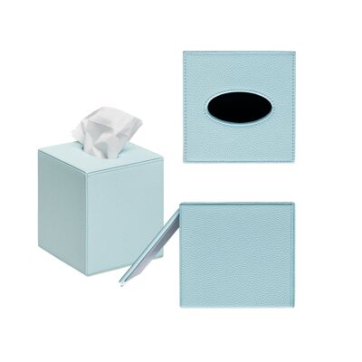 Boîte à Mouchoirs - Bleu Pastel
