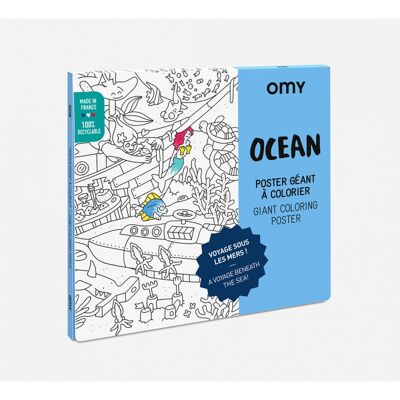 Ocean Colouring Poster