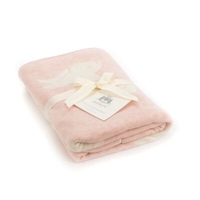 Bashful Bunny Blanket - Pink