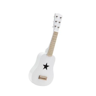 Wooden Toy Guitar - White