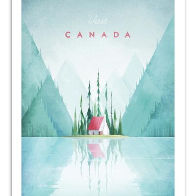Visit Canada Art-Poster - Henry Rivers W17761