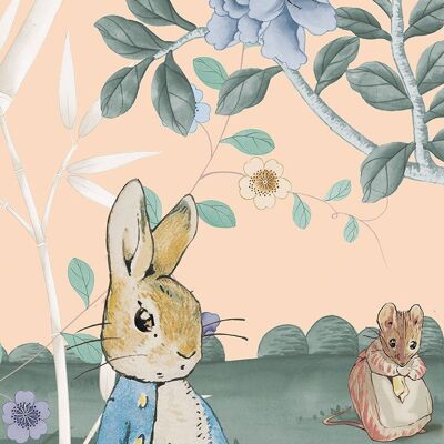 Peter Rabbit™ Wallpaper - 250 cm - Penrhyn Nectar