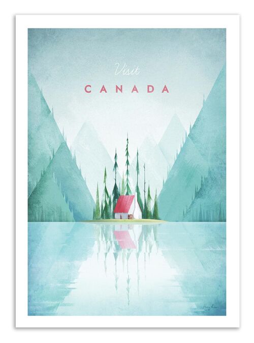 Art-Poster Visit Canada - Henry Rivers W17761-A3