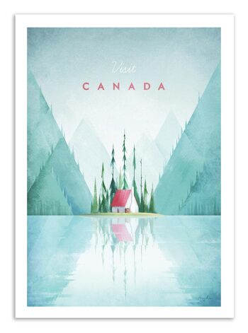 Art-Poster Visit Canada - Henry Rivers W17761-A3 1