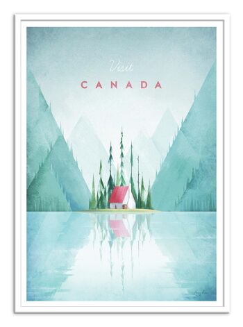 Art-Poster Visit Canada - Henry Rivers W17761-A3 2