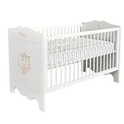 Dragons Nursery Set - Beatrix Potter - Blissful Blue - Geovital Cotbed Mattress (£750)