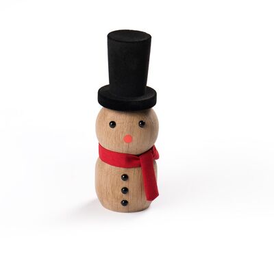 Wooden Snowman Toy