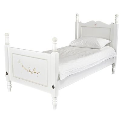 William Bedroom Set - Linen Blossom - Soft Jute - Standard Mattress (£495)