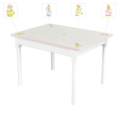 Kids Playroom Furniture - Barbara’s Bunnies - Dragons Blue - Rectangular Table