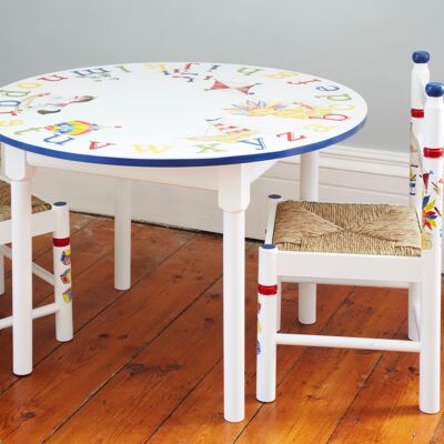 Kids Playroom Furniture - Timeless Toys - Soldier Red - Rectangular Table