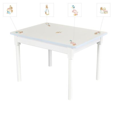 Kids Playroom Furniture - Beatrix Potter - Briar Pink - Rectangular Table