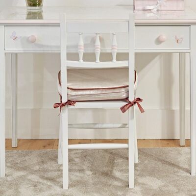Henfield Chair - Linen Blossom - Briar Pink