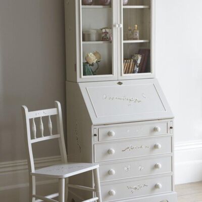 Large Bureau with Bookcase - Chunky Tyres