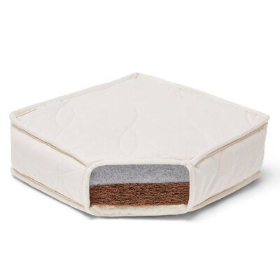 Twist Cotbed Natural Mattress 140cm x 70cm