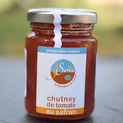 Tomaten-Safran-Chutney