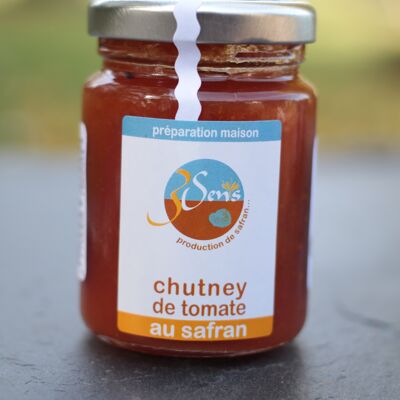 Tomaten-Safran-Chutney