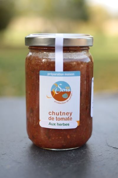 Chutney tomate-herbes