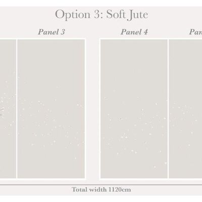 Blossom Tree & Falling Petals Wallpaper - Soft Jute - Option 3 - Set B & C