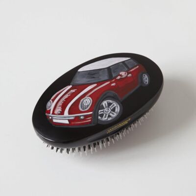 Boy's Military Hairbrush - Boy's Military - Red Mini