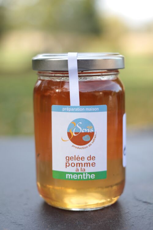 Gelée pomme-menthe