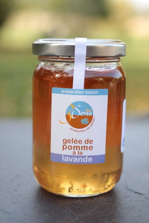 Gelée pomme-lavande