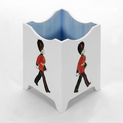 Waste Bin - Terry’s Soldiers - Soldier Red Trim