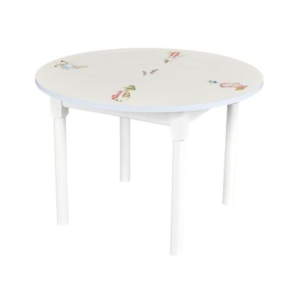 Round Table - Beatrix Potter - Blissful Blue Trim