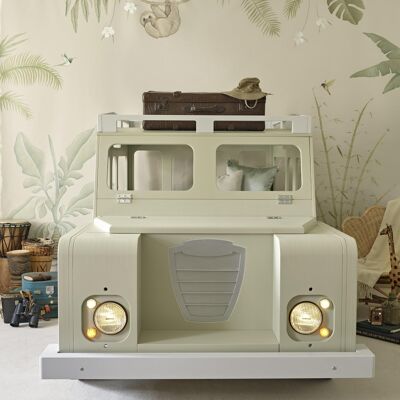 The Dragons JB23 - Jeep Bed - With built-in toy box - No Sound Deck