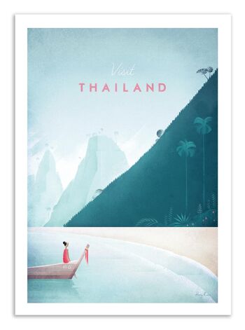 Art-Poster - Visit Thailand - Henry Rivers W17766-A3 1