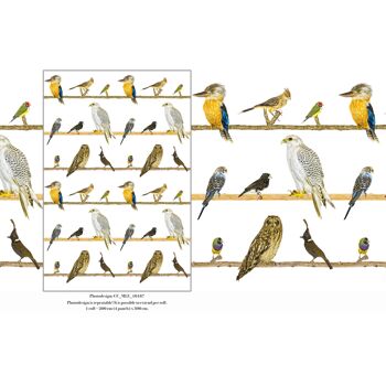 Papier peint Birds Pattern 2 2