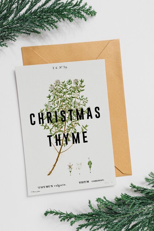 Christmas Thyme - Christmas Card