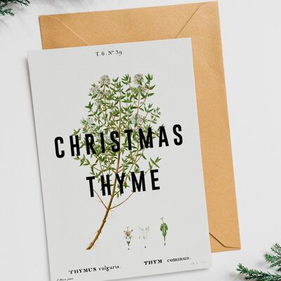 Christmas Thyme - Christmas Card