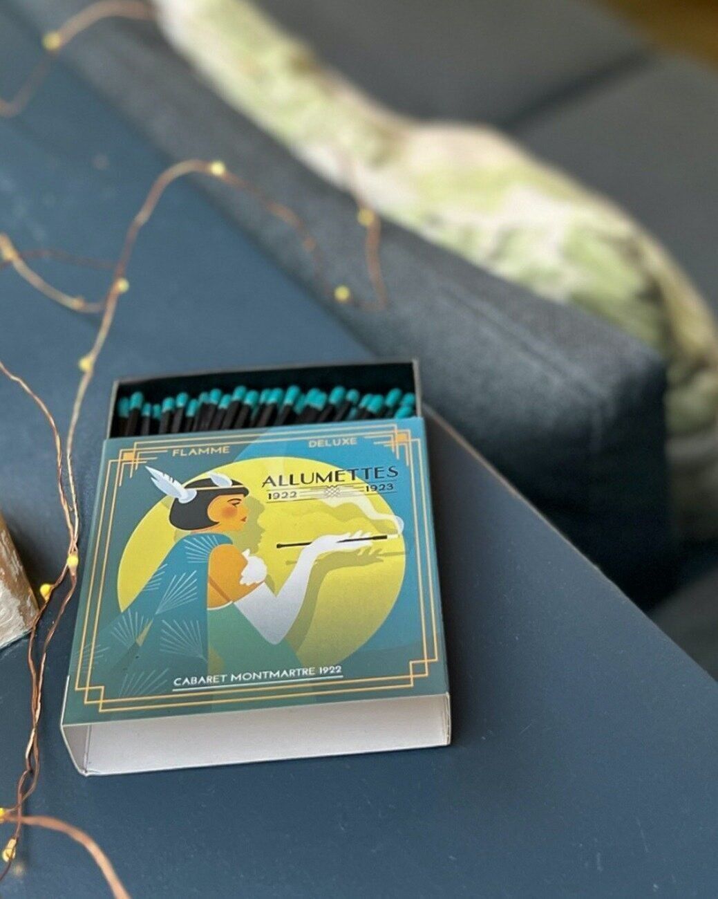 Fiammiferi decorativi - Le Boudoir Paris - Cabaret Montmartre edition