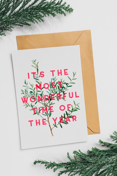 It's The Most Wonderful Time Of The Year - Greeting Card