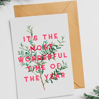 It's The Most Wonderful Time Of The Year - Greeting Card