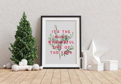It's The Most Wonderful Time Of The Year - A4 Print