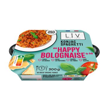 Plats cuisinés de konjac & avoine, bolognaise faibles en sucres et sans gluten 3