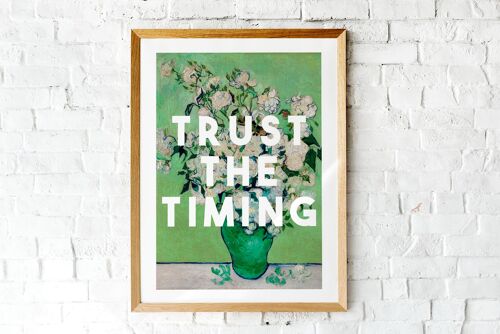 Trust The Timing - A4 Print