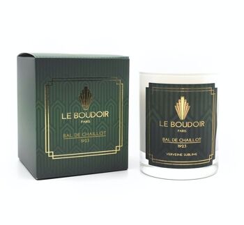 Bougie 100% végétale - Le Boudoir Paris - Édition Bal de Chaillot - Parfum Verveine sublime 10