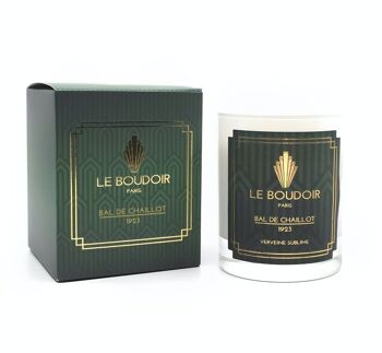 Bougie 100% végétale - Le Boudoir Paris - Édition Bal de Chaillot - Parfum Verveine sublime 5