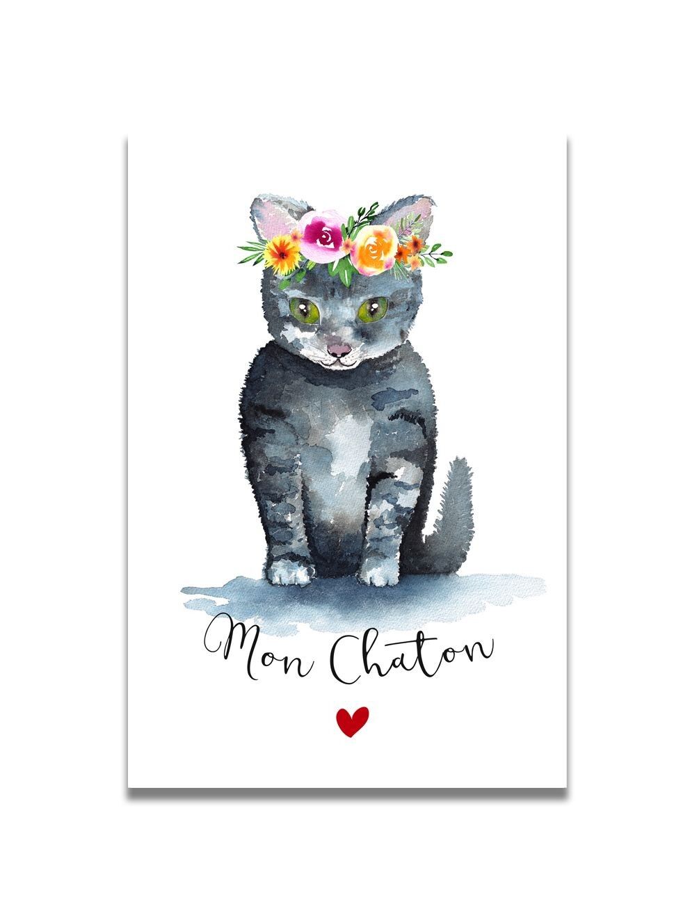 Karte mein Kätzchen