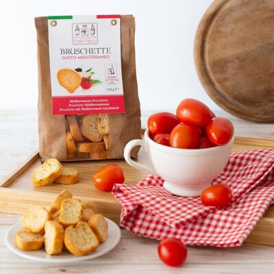 Bruschetta Gusto Mediterraneo - nicht frittiert