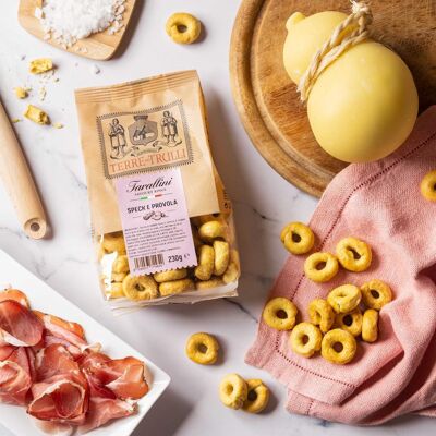 Tarallini des Pouilles Speck et Provola