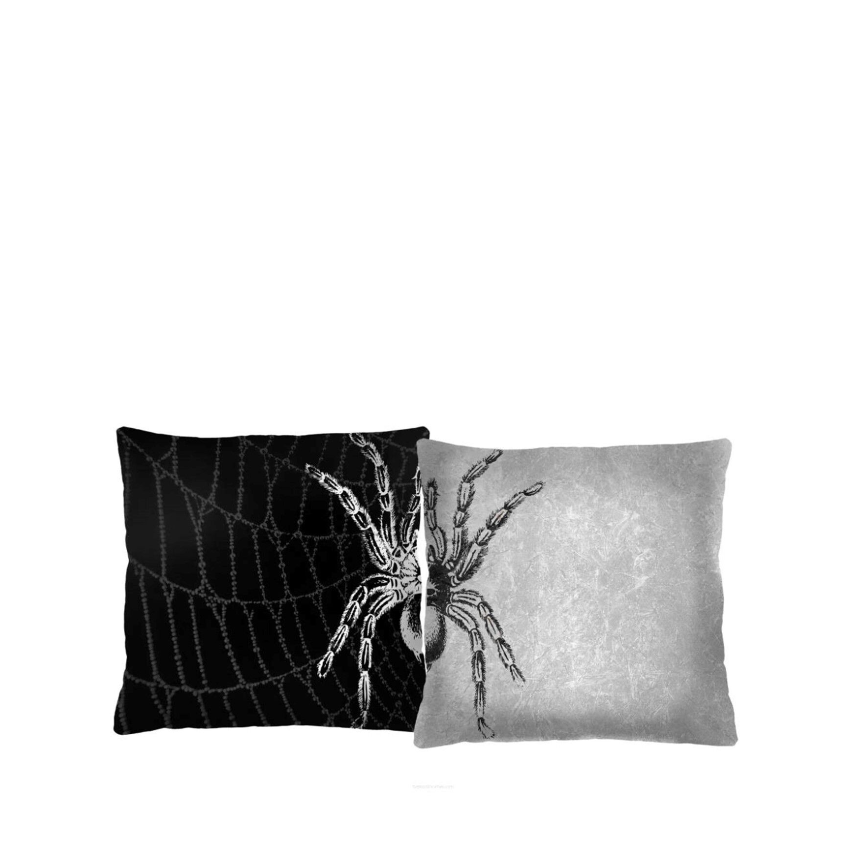 Spider Duo Set di 2 Cuscini Decorativi per la casa Bertoni 40 x 40 cm.