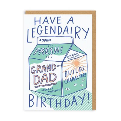 Legendairy Birthday Grandad , HELLO-GC-4401-A6