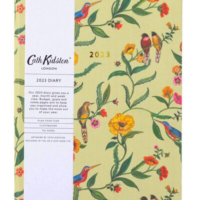 A5 2023 Diary - Cath Kidston - Summer Bird Print , CATHDA57079