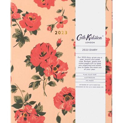 A5 2023 Diary - Cath Kidston - Archive Floral Print , CATHDA57078