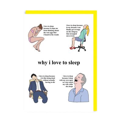 Why I love to sleep - people sleeping , CHSGC5832