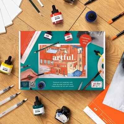 The Artful Ink Starter Box , ARTFULINKBDIRECT