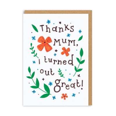 Thank Mum I Turned Out Great , JW-GC-5202-A6